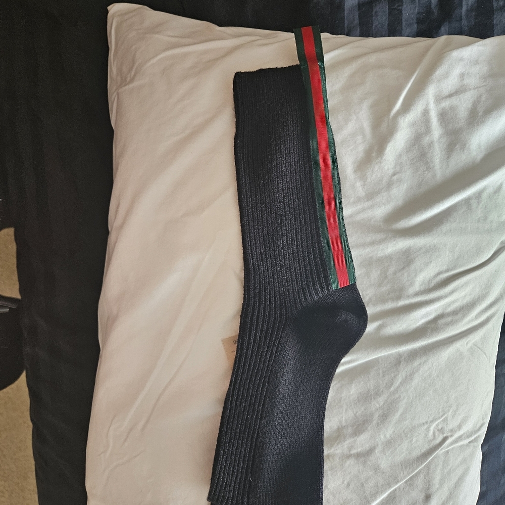 Cotton blend socks with web